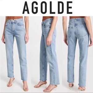 Agolde Mid Rise Lana jeans 30